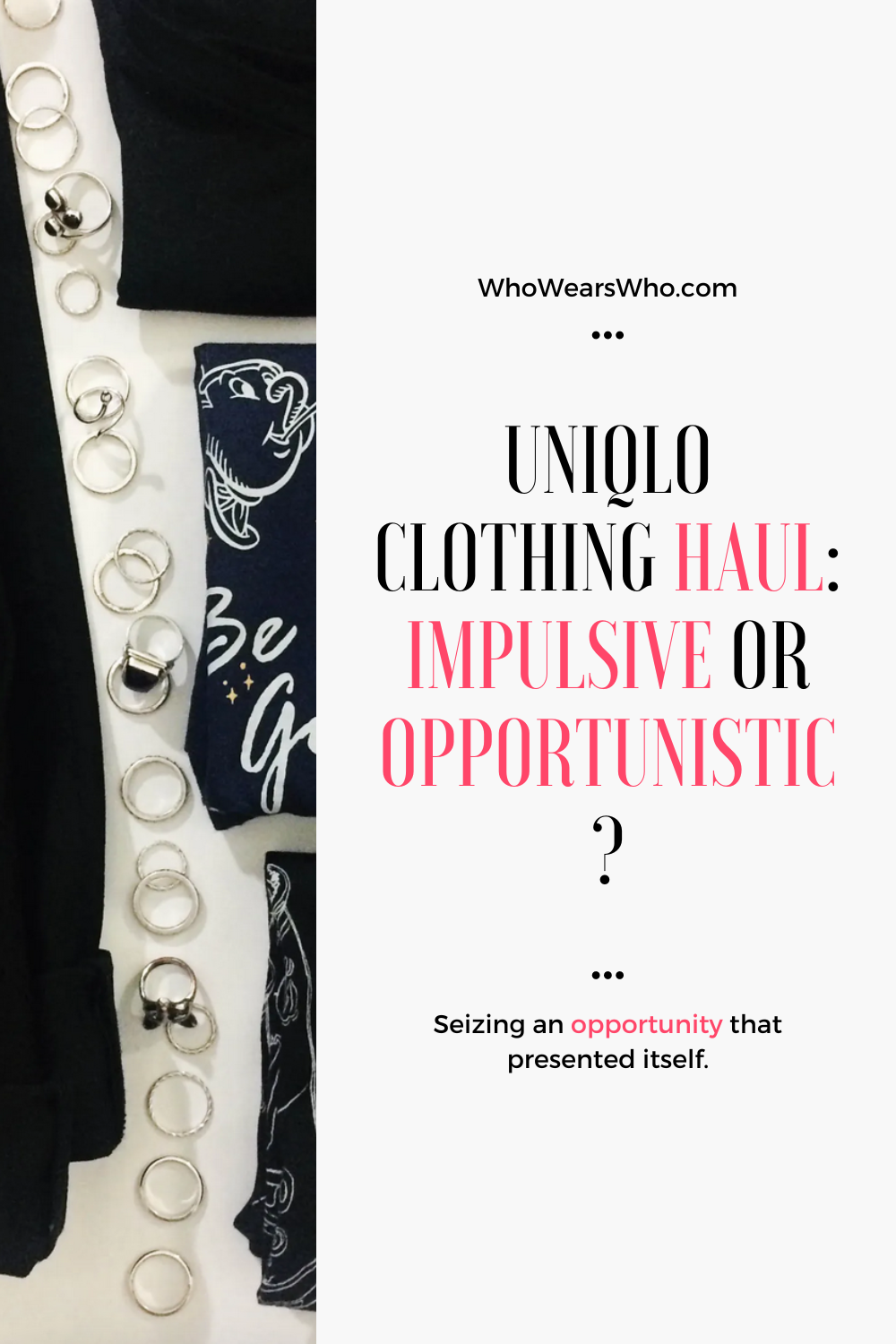Uniqlo Clothing Haul – Impulsive or Opportunistic