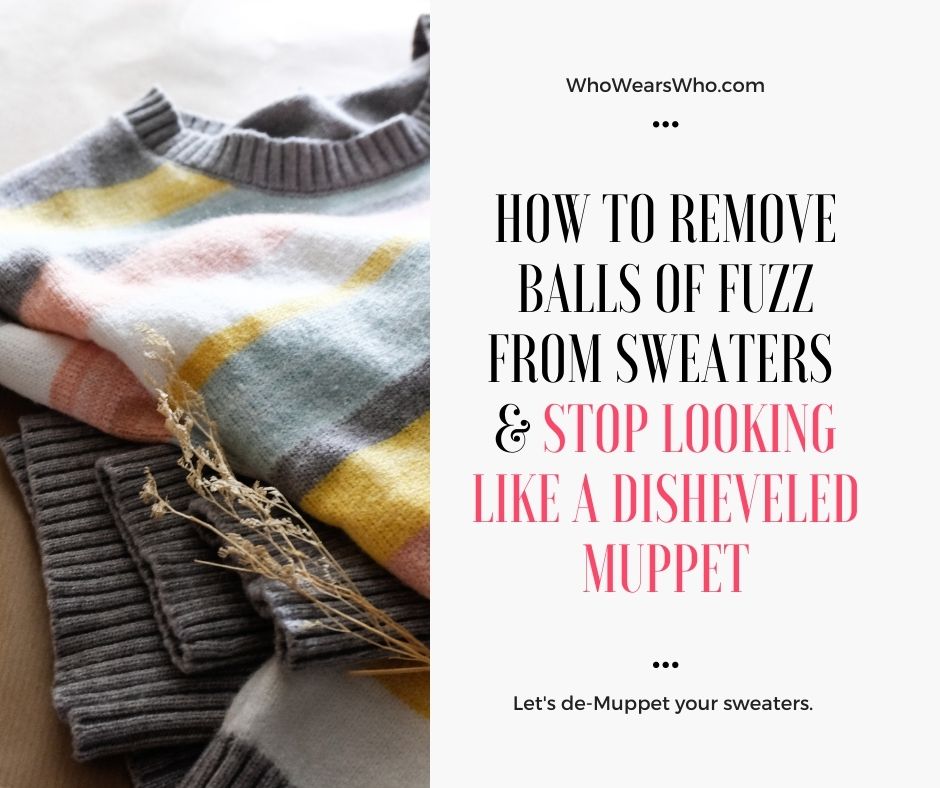 Remove Fuzz from Sweaters Facebook