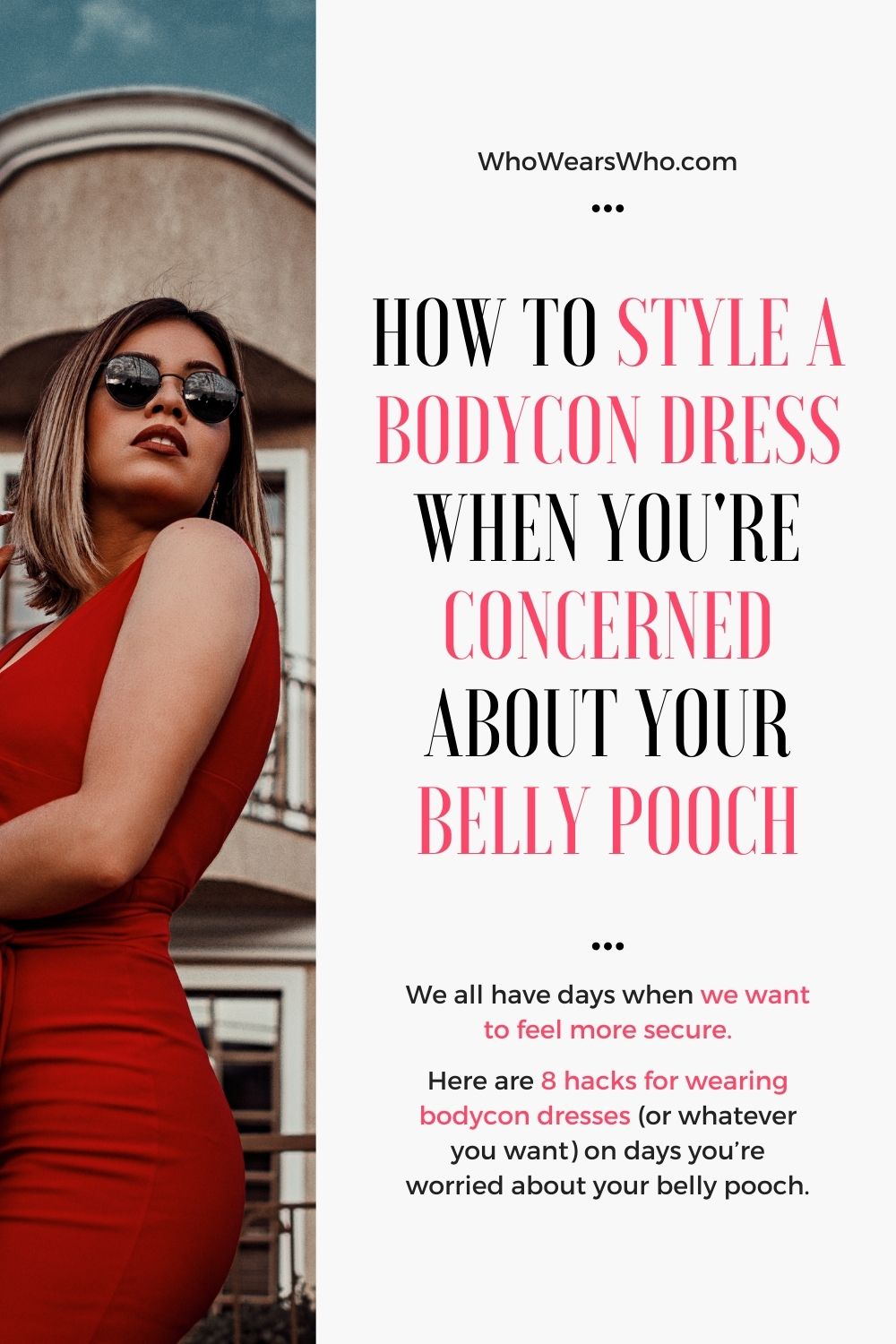 How to style a bodycon dress 1