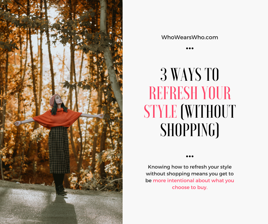 3 Ways to Refresh Your Style without Shopping Facebook