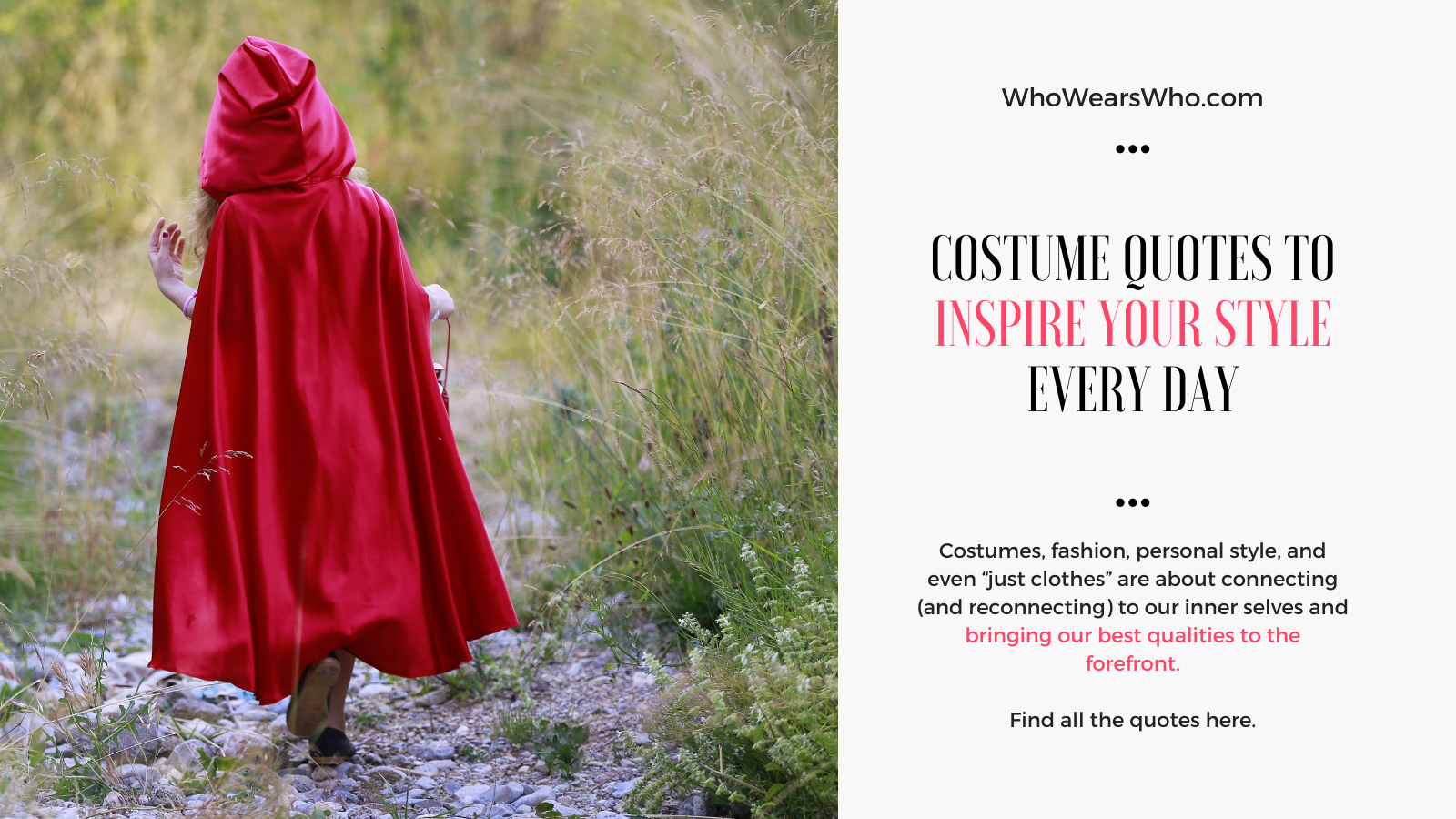 Costume quotes to inspire your style every day Twitter