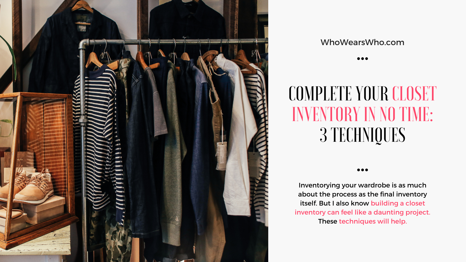 Complete your closet inventory in no time Twitter