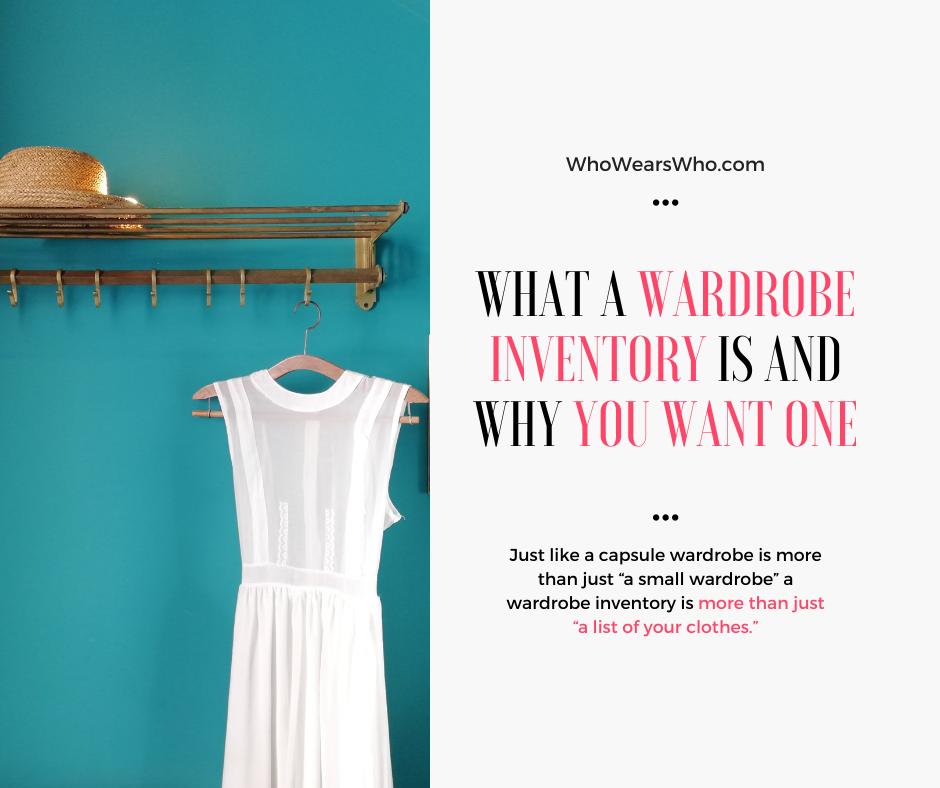 What a wardrobe inventory is and why you want one Facebook