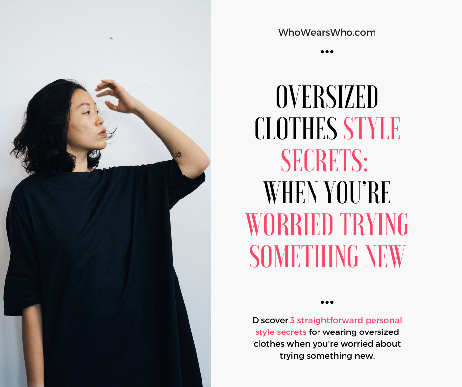 Oversized clothes style secrets Facebook