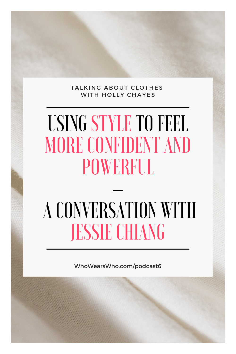 TAC C6E3 Jessie Chiang Interview Podcast Graphic