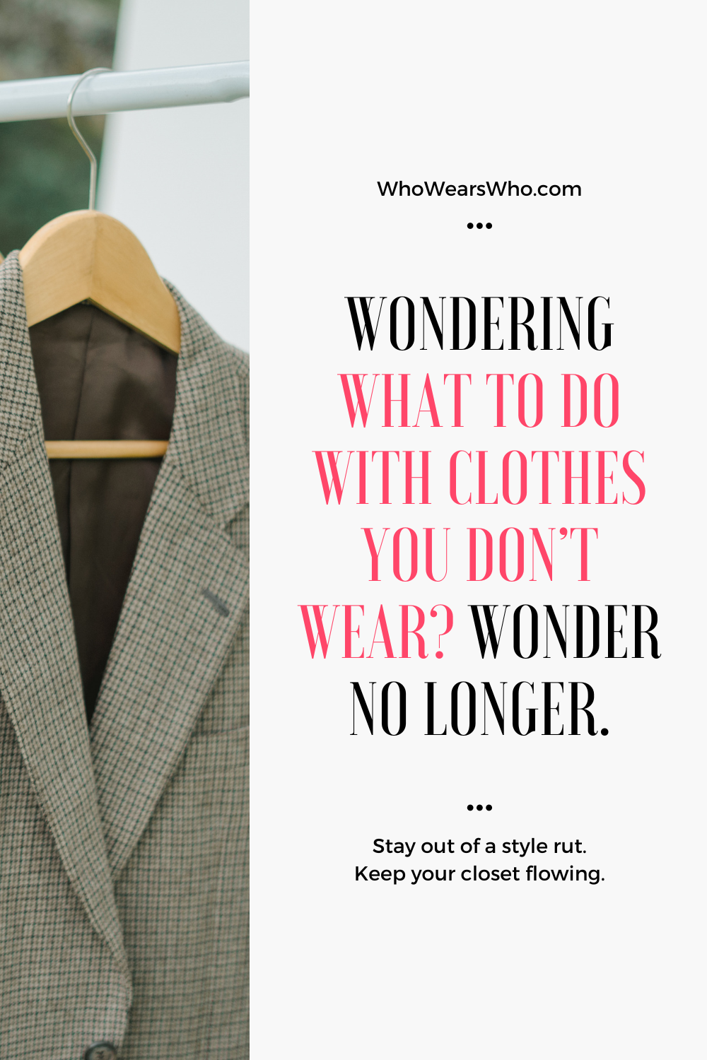 What to do with clothes you don’t wear Blog