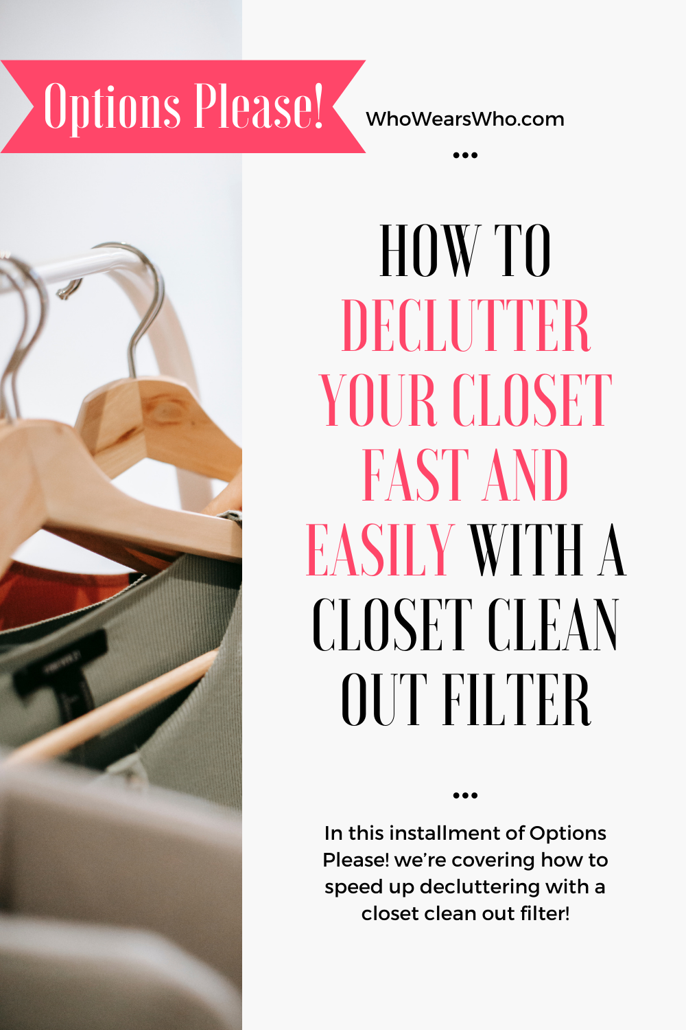 How to declutter your closet fast and easily Blog